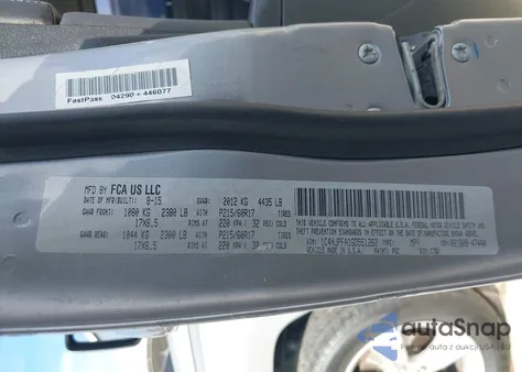 2016 Jeep Patriot Latitude z USA, uszkodzony, nr VIN 1C4NJPFA1GD551262